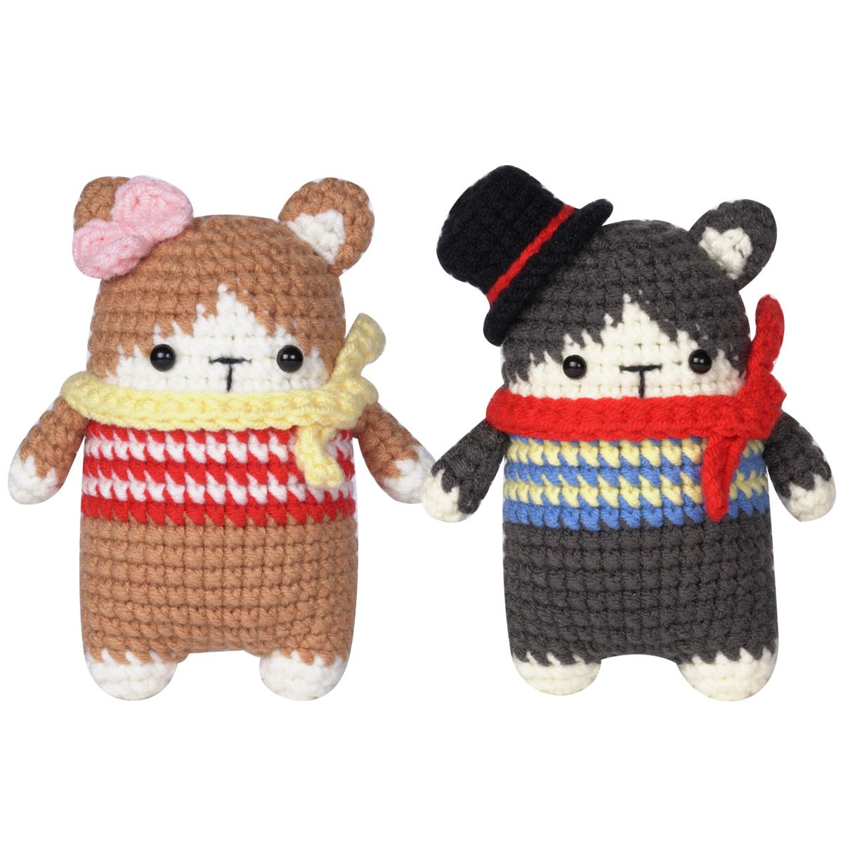 Crochet Cute Cat Doll Kit