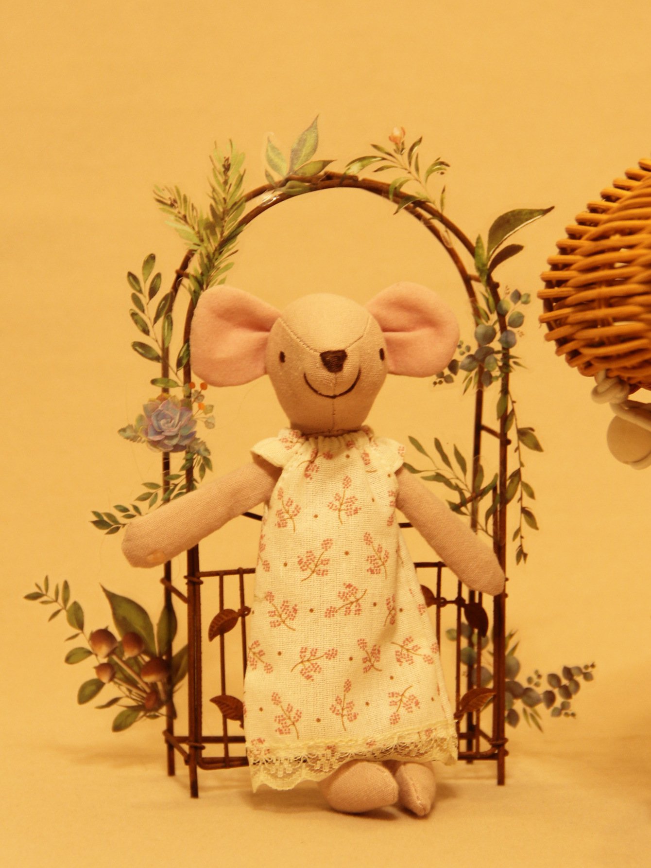 Handmade Plush Mouse Dolls