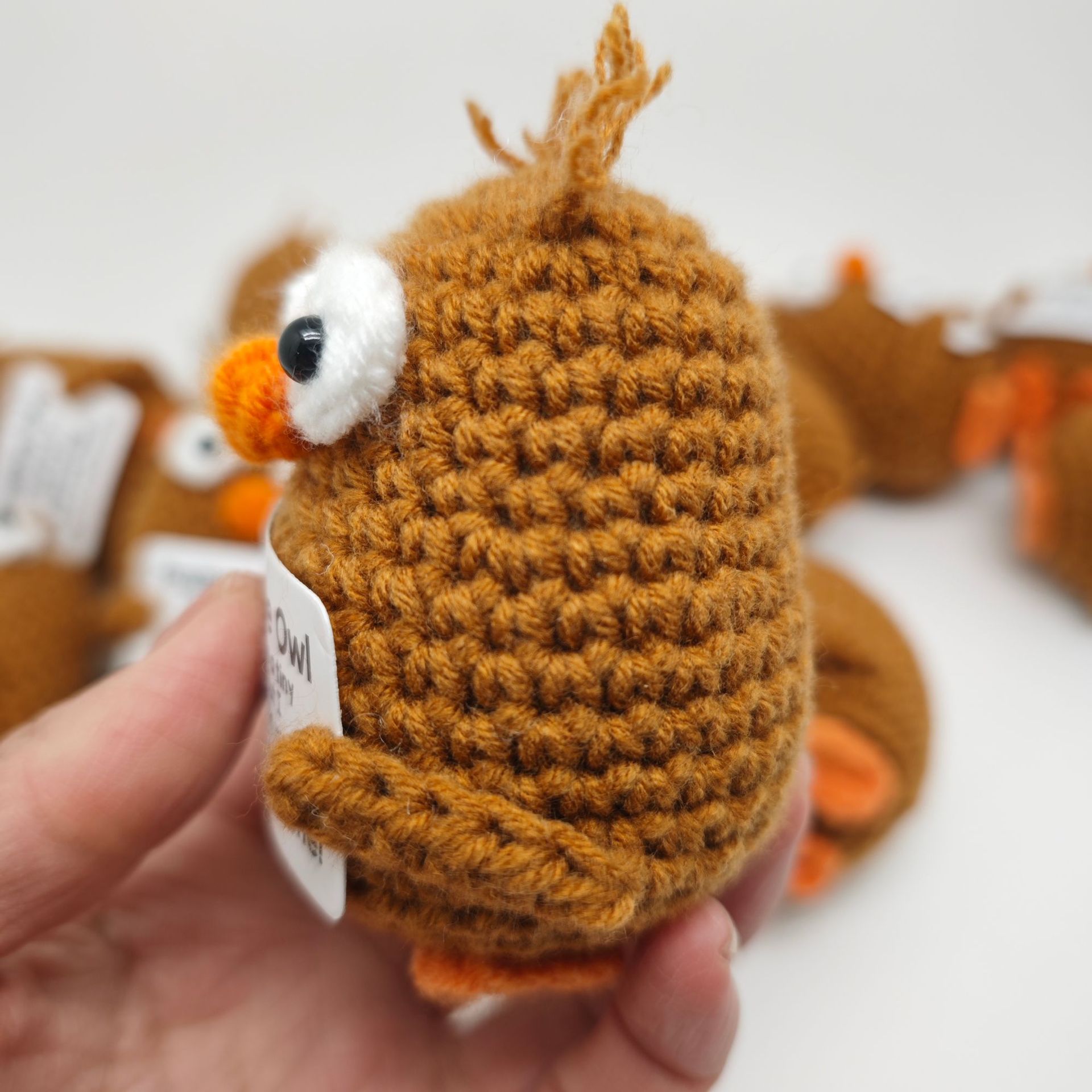 Handmade Crochet Positive Owl Doll