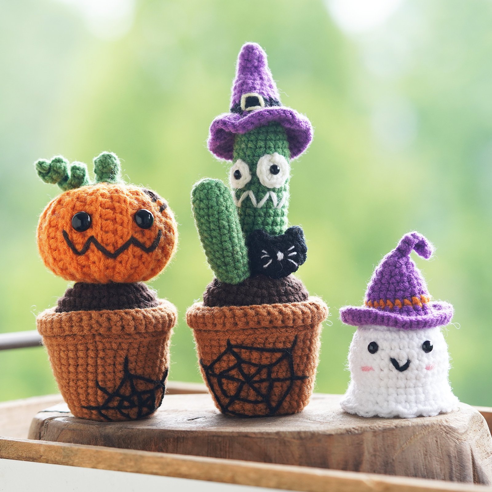 Handmade Crochet Halloween Kit