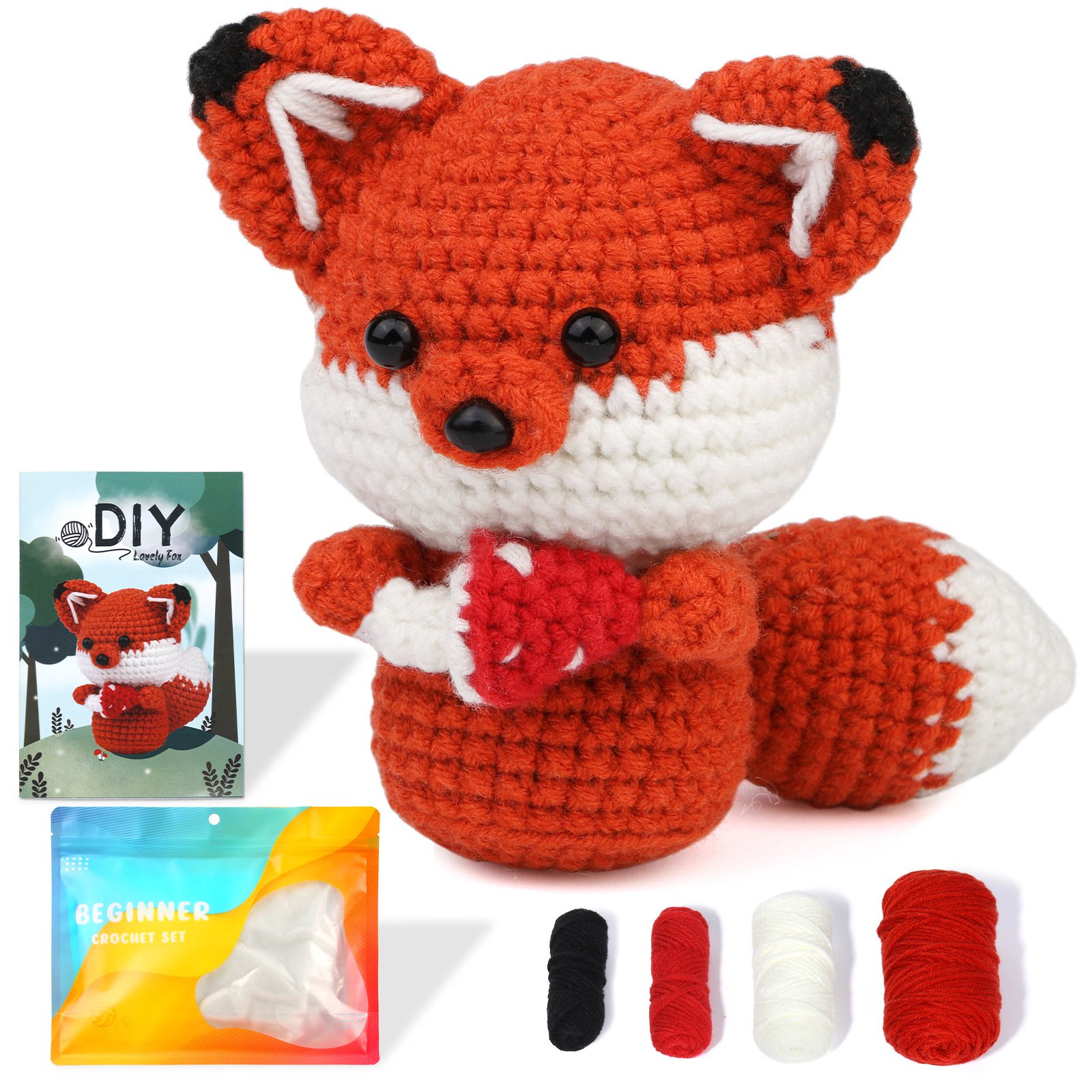 DIY Crochet Fox Kit