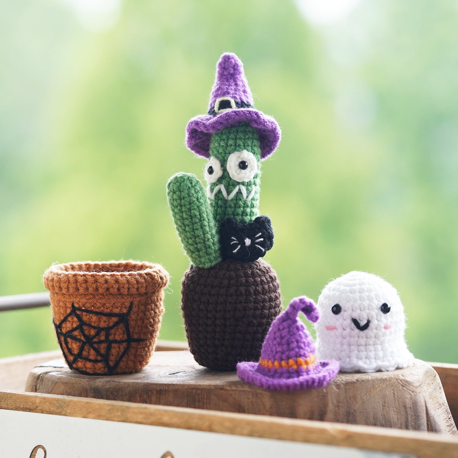 Handmade Crochet Halloween Kit