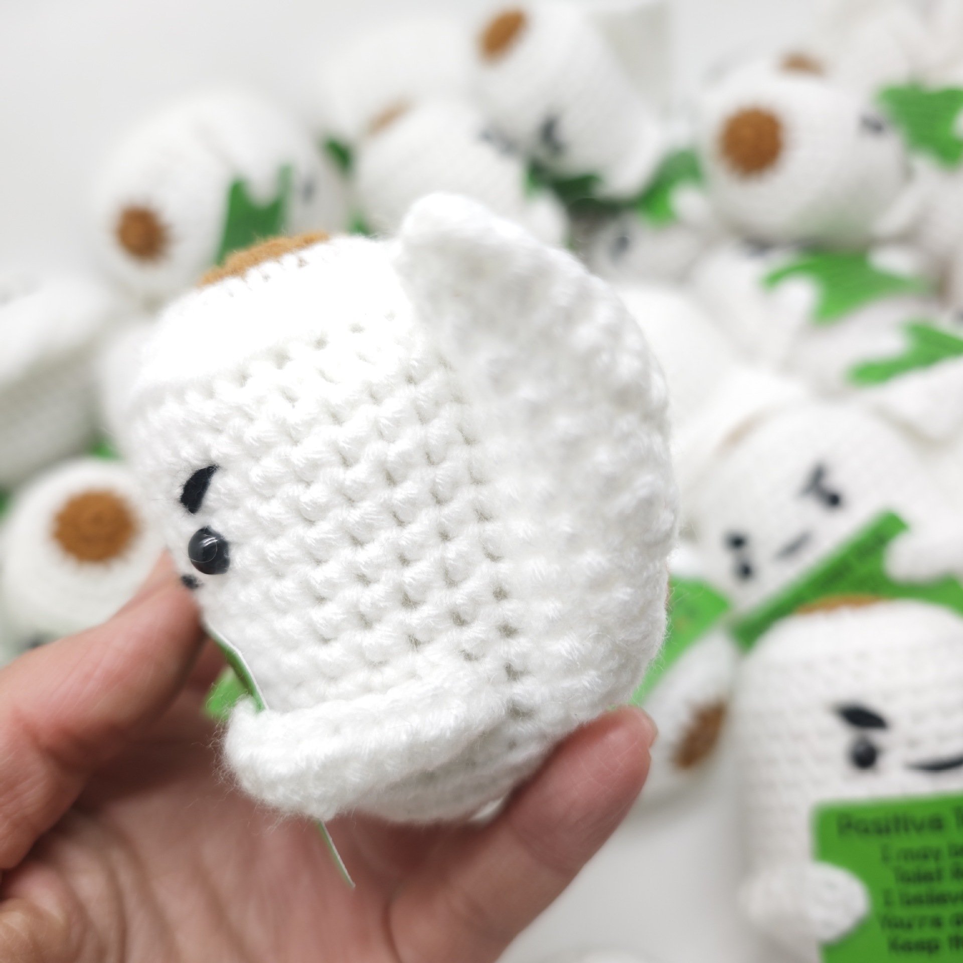 Handmade Crochet Toilet Roll Doll