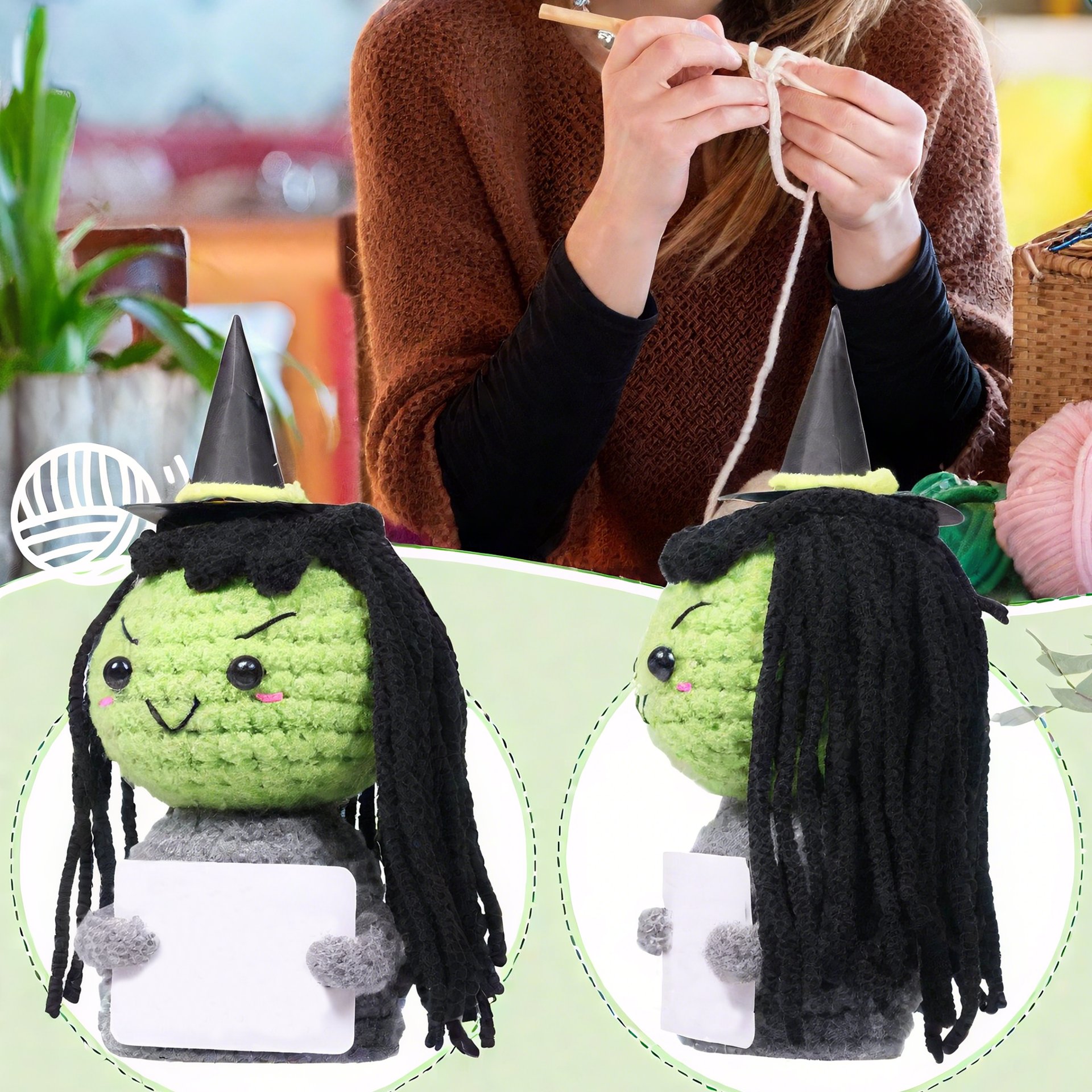 Handmade Crochet Emotional Support Dolls