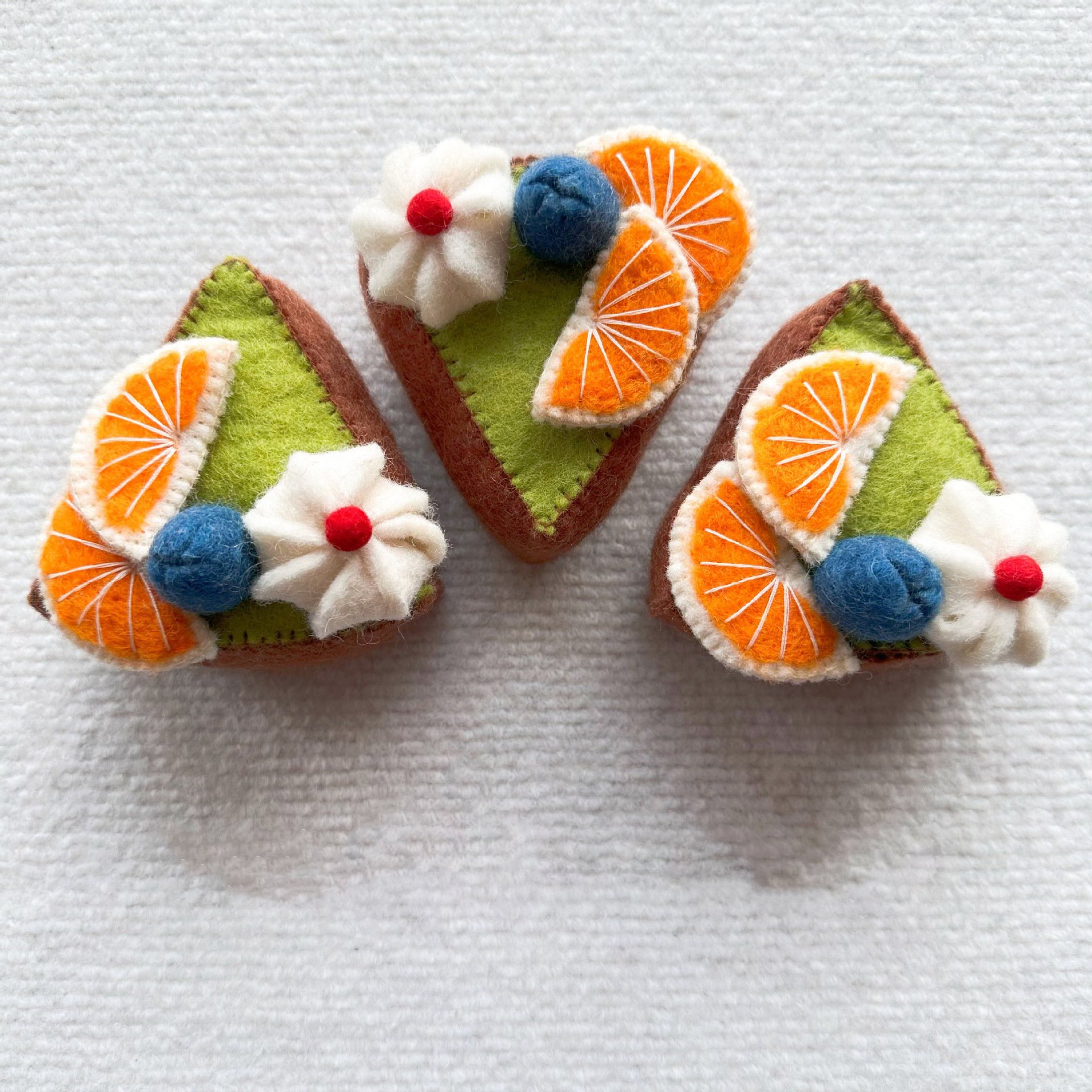 Matcha/Lime Citrus Cake Slice