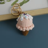 Pink cone pendant