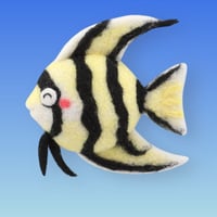 Black & white striped fish