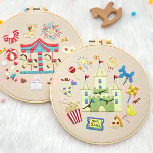 Amusement Park DIY Embroidery Kit 