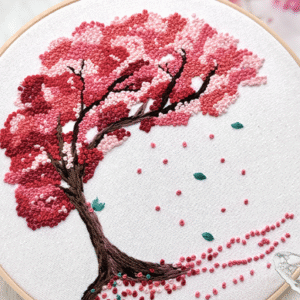 DIY Tree Embroidery Kit
