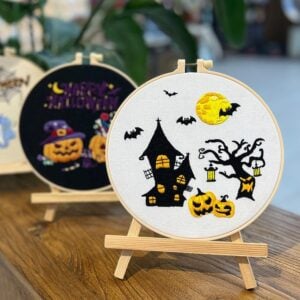 Handmade Halloween Embroidery Kit