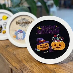Handmade Halloween Embroidery Kit