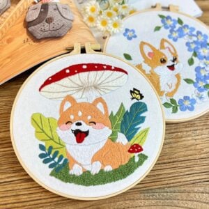 DIY Dog Embroidery Kit