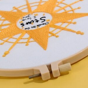 Star Sun and Moon DIY Embroidery Kit