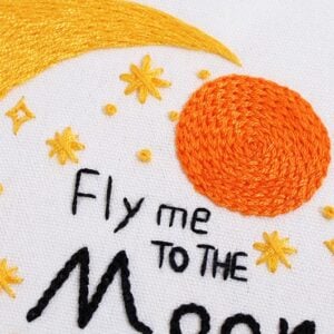 Star Sun and Moon DIY Embroidery Kit