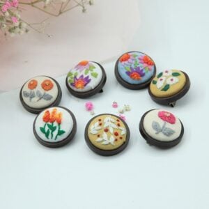 Handmade DIY Embroidery Badge Kit