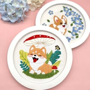 DIY Dog Embroidery Kit
