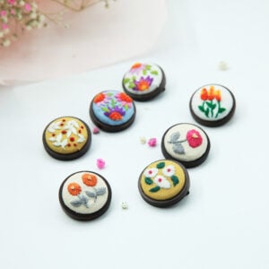 Handmade DIY Embroidery Badge Kit