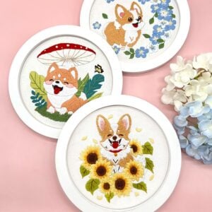 DIY Dog Embroidery Kit