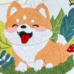 DIY Dog Embroidery Kit