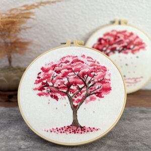 DIY Tree Embroidery Kit