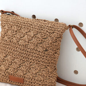 handmade raffia bag