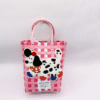 Dark Pink + Pale Pink with Spotted Puppy