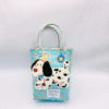 Sky Blue + Beige with Spotted Puppy