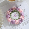 Light pink and light purple