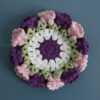 Light pink and purple