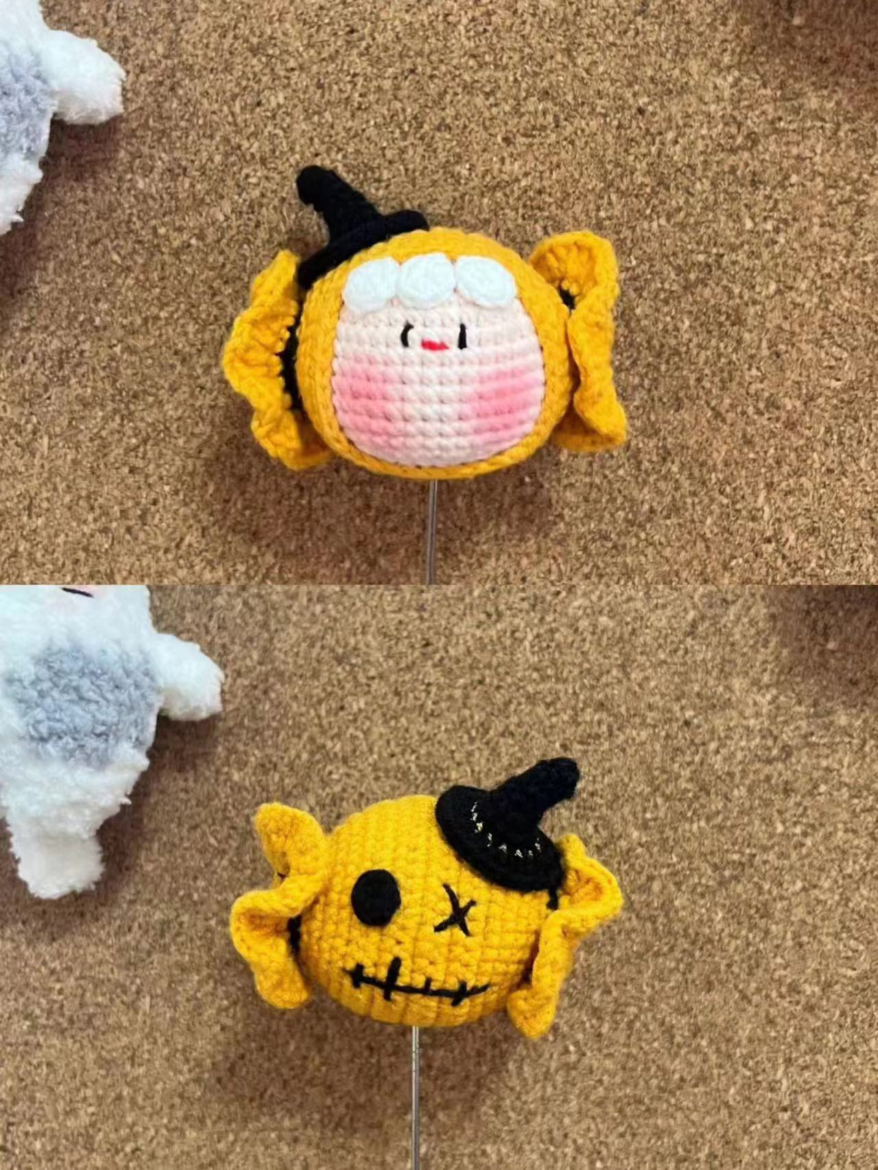 Candy pumpkin ghost