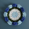 Light blue and blue