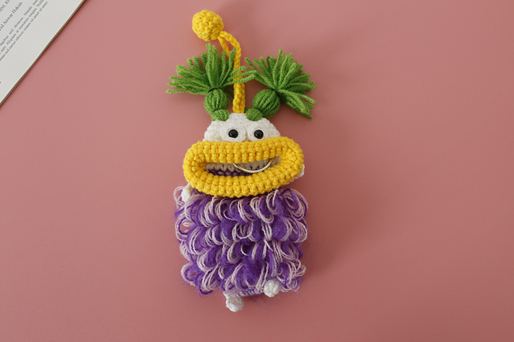 Purple velvet sausage mouth