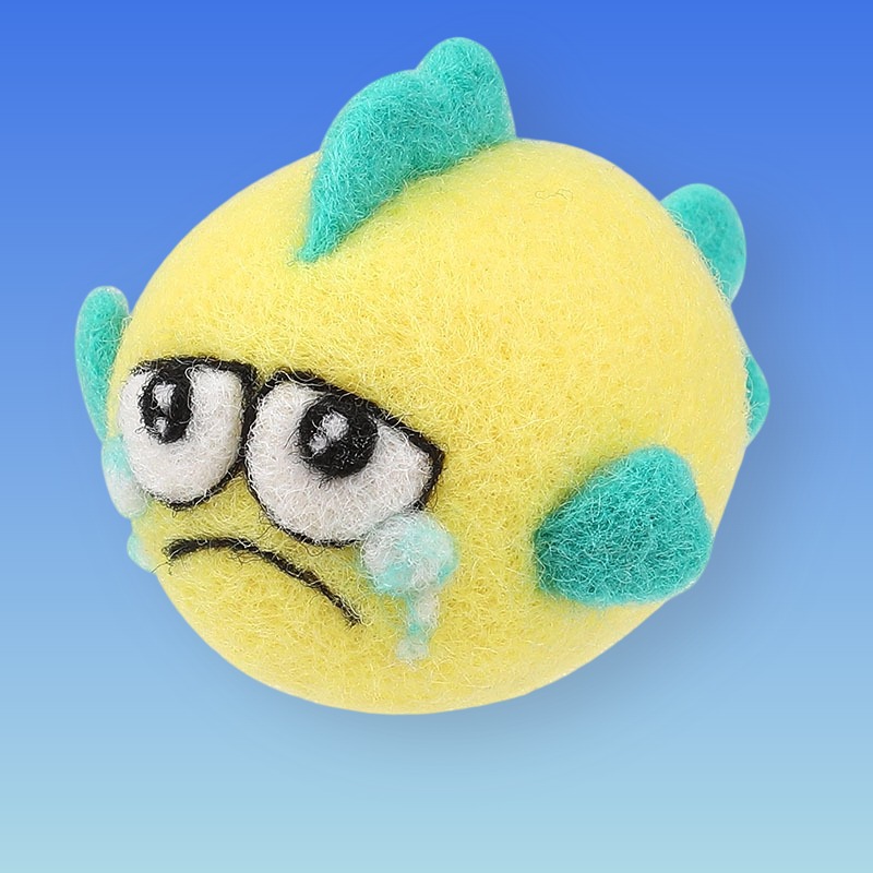 Yellow sad-eyed fish
