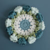 Light blue and light green