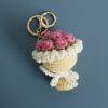 light yellow and dark pink rose