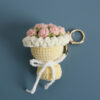 light yellow and pink rose