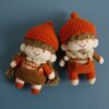 Red-Brown and Orange Outfits