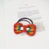 Red Checkered Hairband
