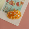 Orange Flower Hairpin