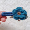 Blue Flower Hairpin