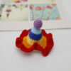 Rainbow hat hairpin