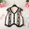 Black embroidery