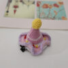 Light pink hat hairpin