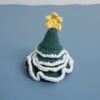 Army green Christmas tree hairpin